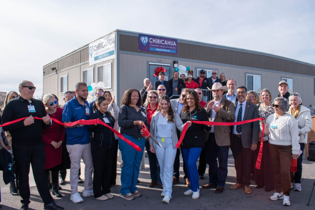 Chirichaua ribbon cutting grand opening Willcox Clinic